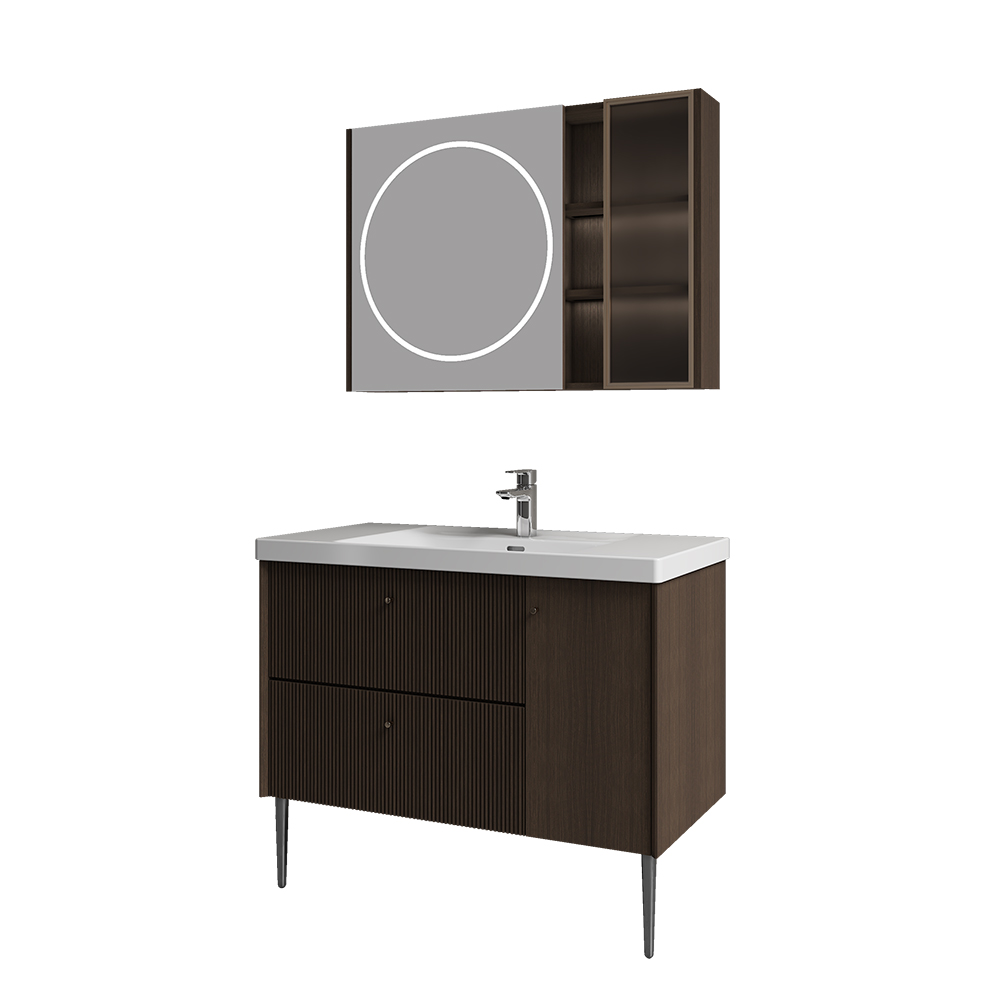 BC6212-100生態(tài)實(shí)木浴室柜